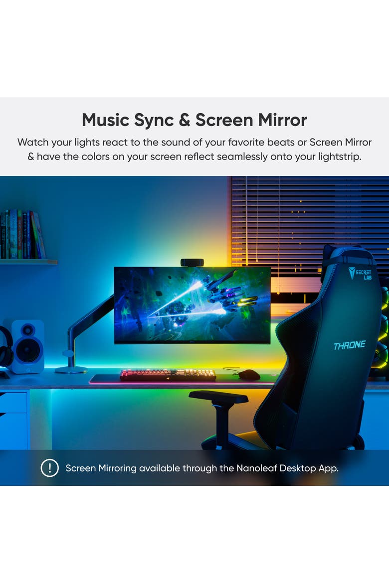 Matter Smart Multicolor HD Lightstrip 16.4ft, Alternate, color, Multicolor