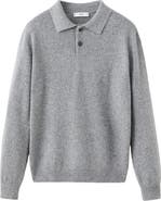 MANGO Polo Sweater