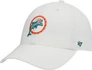 '47 Men's '47 White Miami Dolphins Clean Up Legacy Adjustable Hat