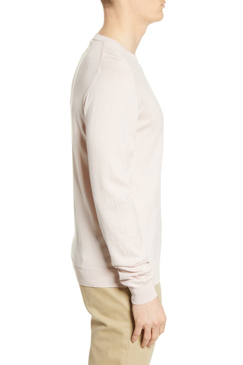 Neils Crewneck Sweater, Alternate, color, ROSEBUD