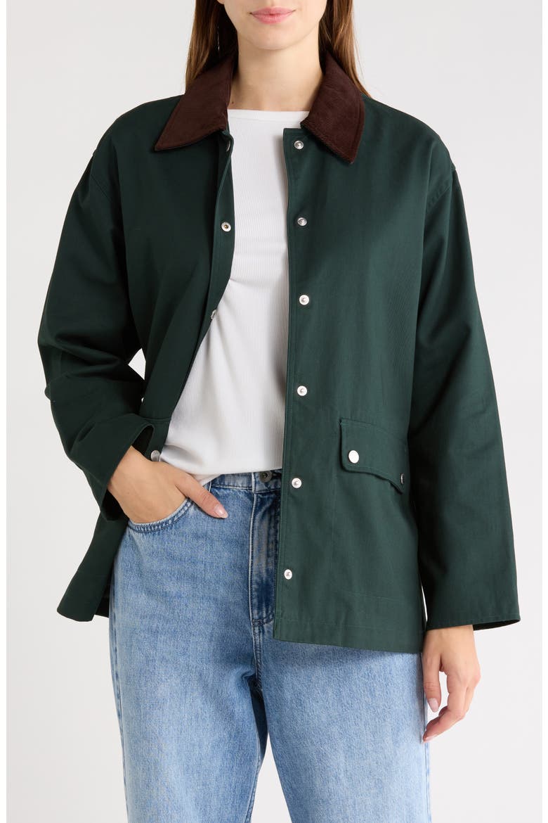 Cassandra Utility Jacket, Main, color, DEEP GREEN MULTI