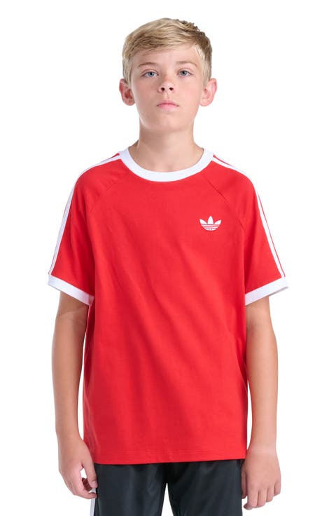Kids' 3-Stripes Ringer T-Shirt