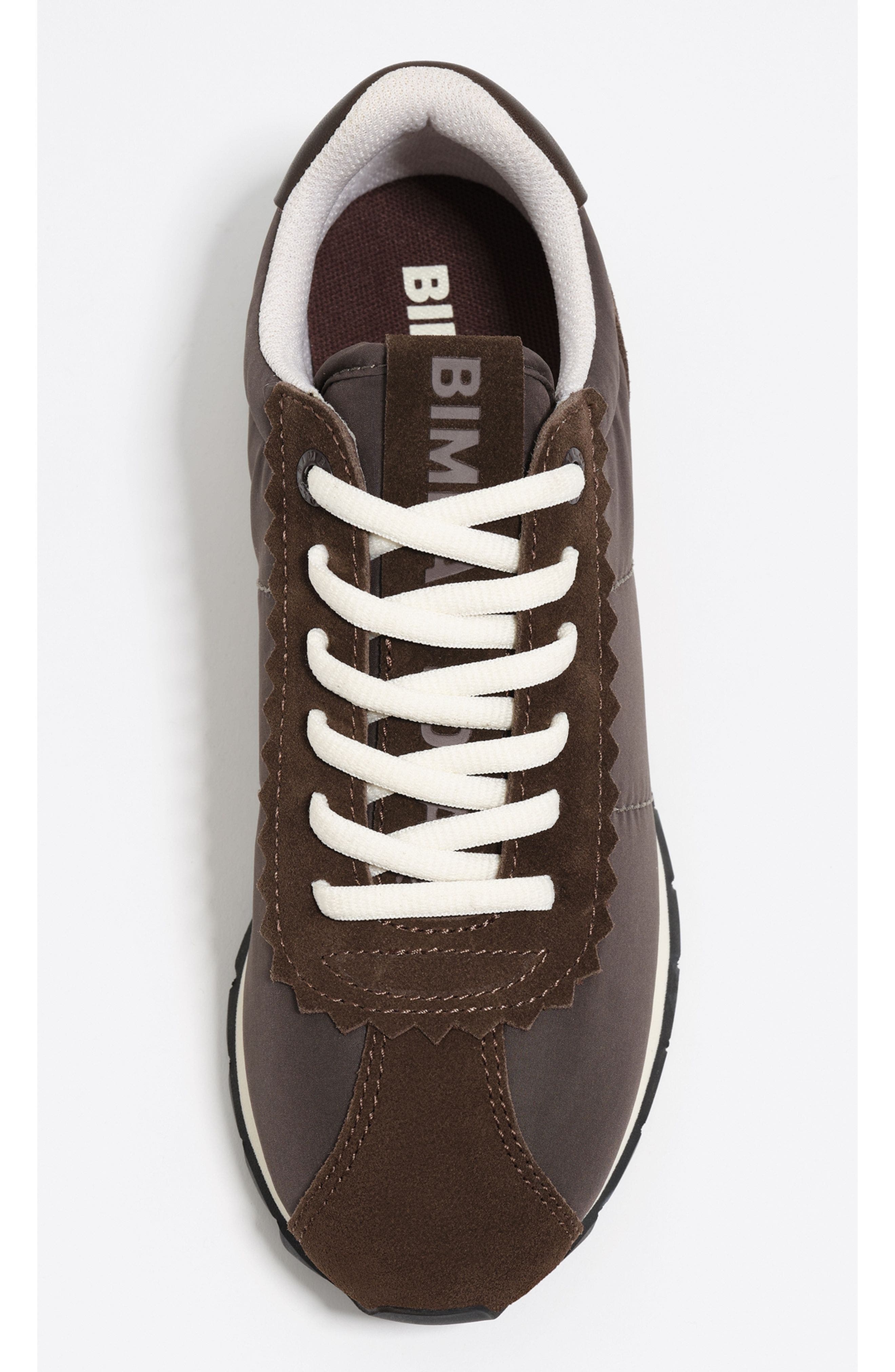 13 18 Retro Sneaker, Alternate, color, DARK BROWN