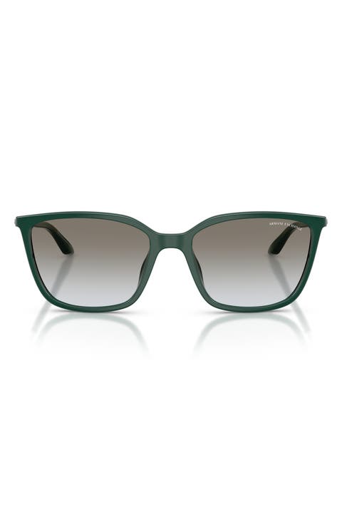 55mm Square Sunglasses