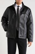 Perry Ellis Faux Leather Jacket