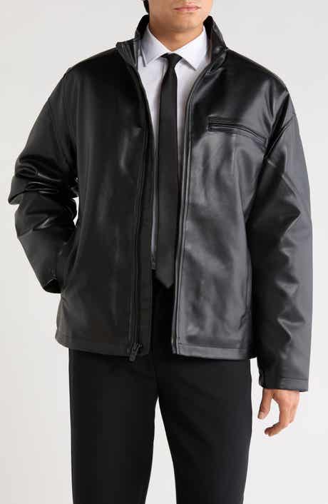 Faux Leather Jacket