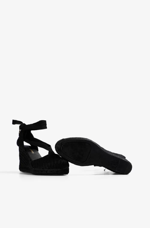 Scalpers Black Yute Sandal In Black