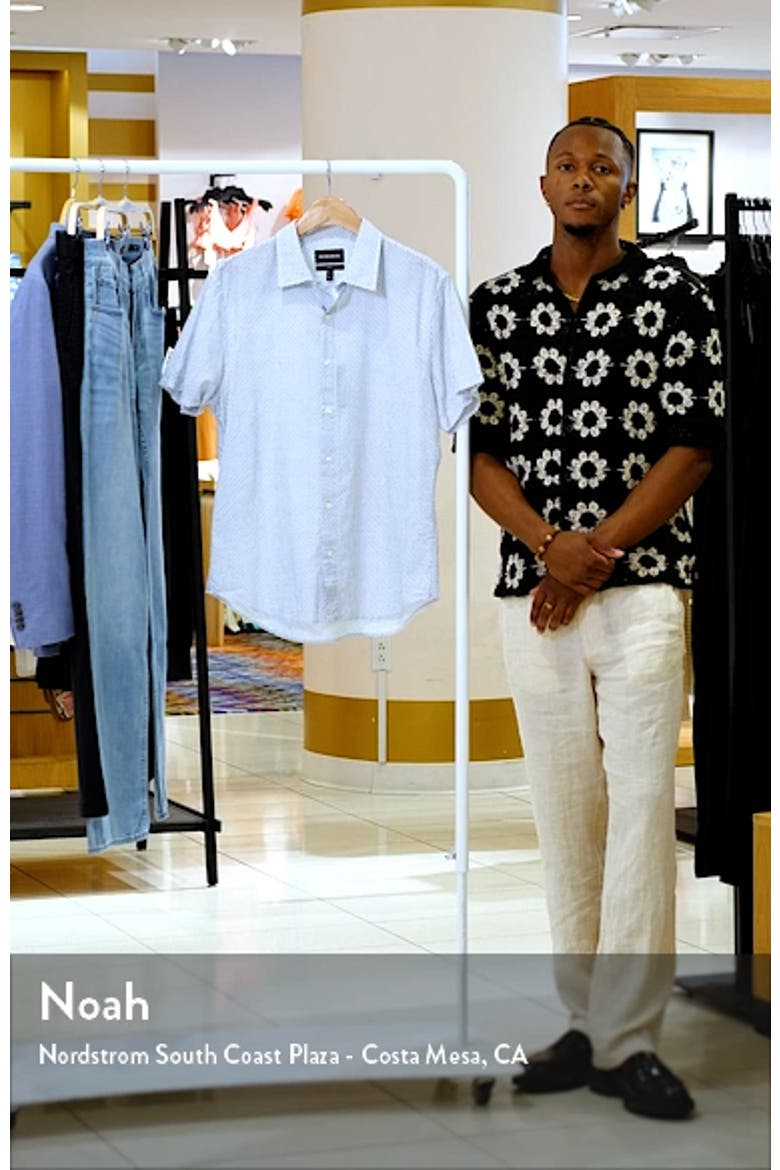 Riviera Slim Fit Print Shirt video