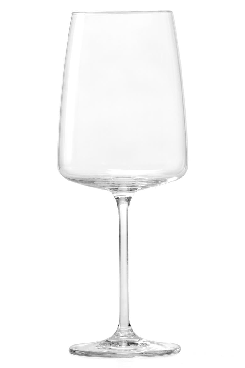Sensa Set of 6 Red Wine Glasses, Main, color, CLEAR