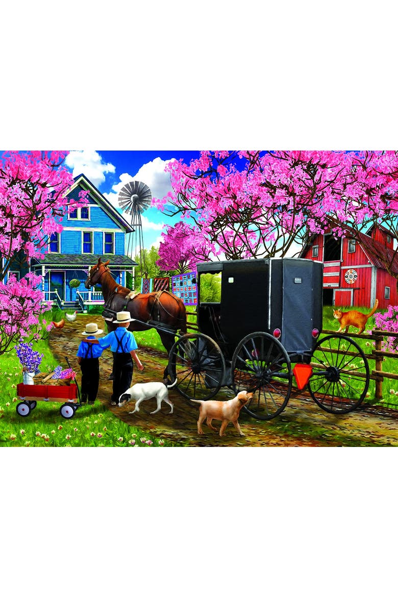 Cherry Blossom Time 1000 piece Jigsaw Puzzle for Adults, Alternate, color, Multicolor