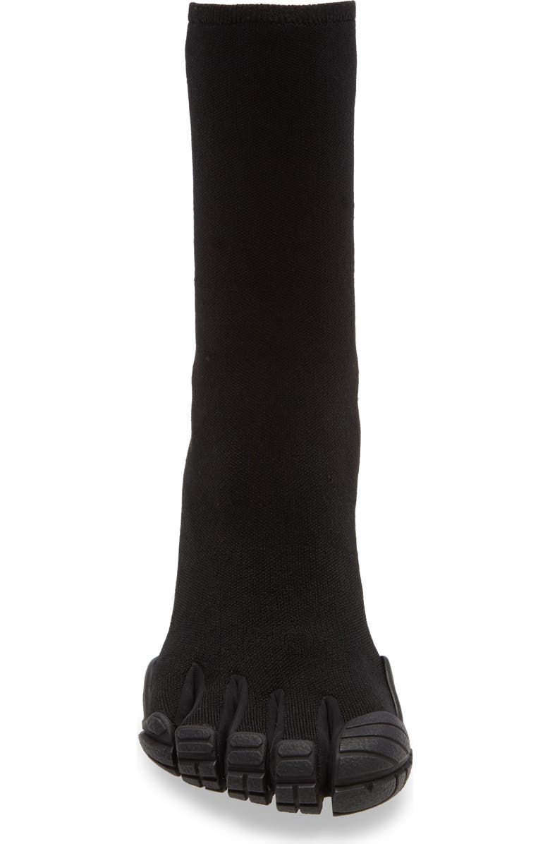 Balenciaga x Vibram High Toe Sock Bootie, Alternate, color,