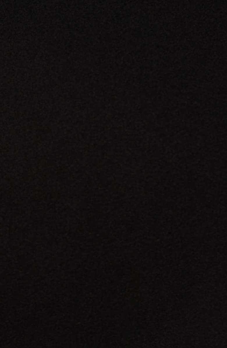 Adrianna Papell Off the Shoulder Long Sleeve Capelet Cocktail Dress, Alternate, color, 