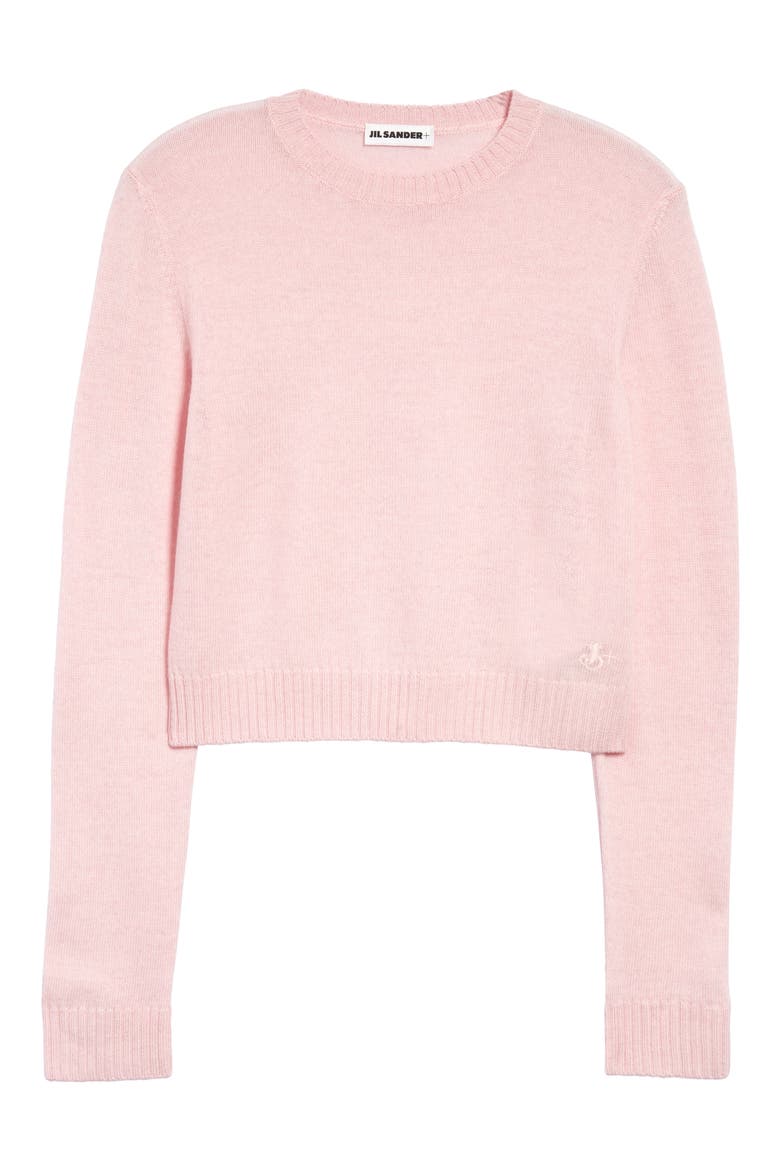 Superfine Wool Sweater, Alternate, color, MEDIUM PINK
