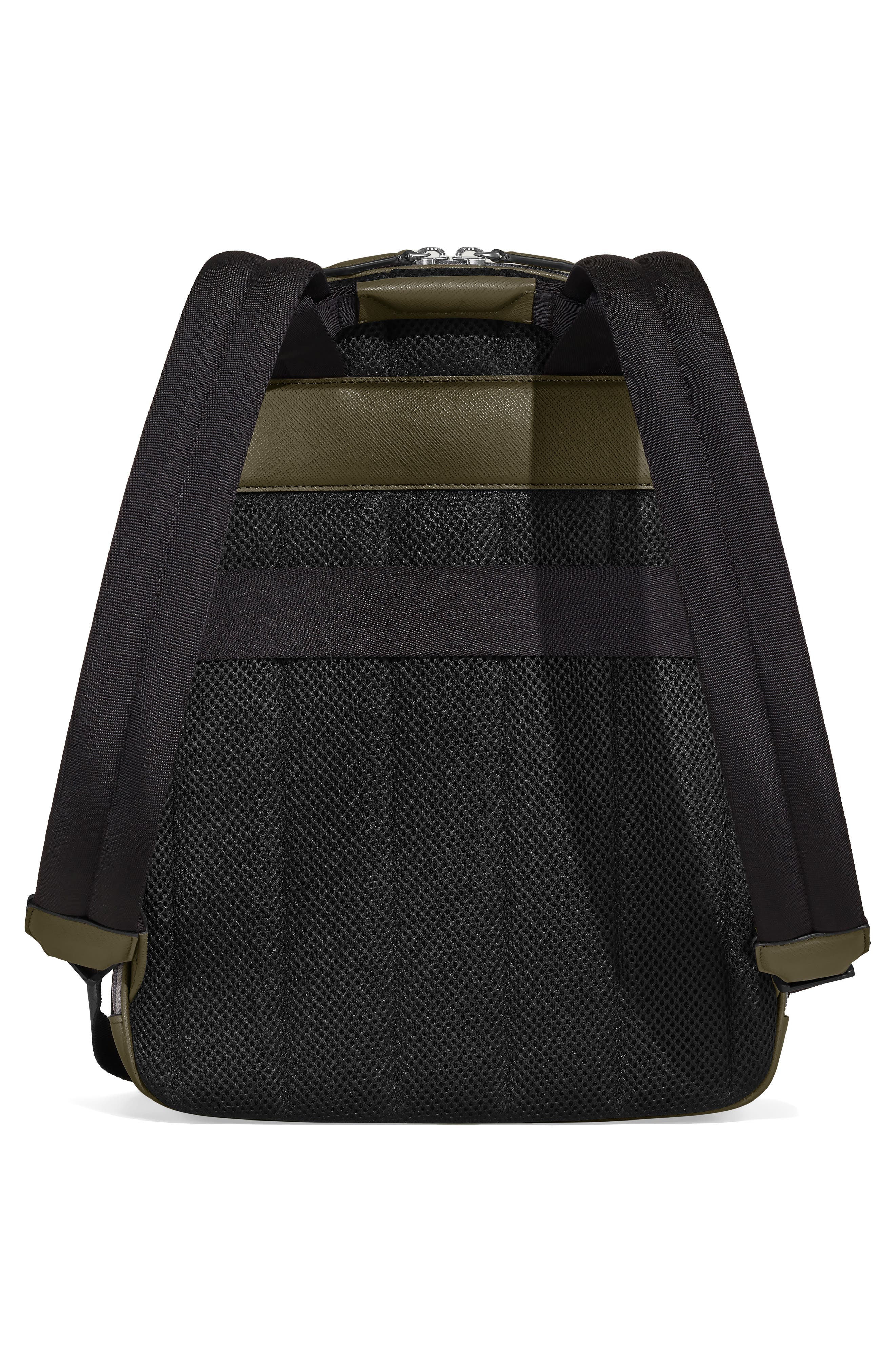 Montblanc Sartorial Leather Backpack, Alternate, color, 