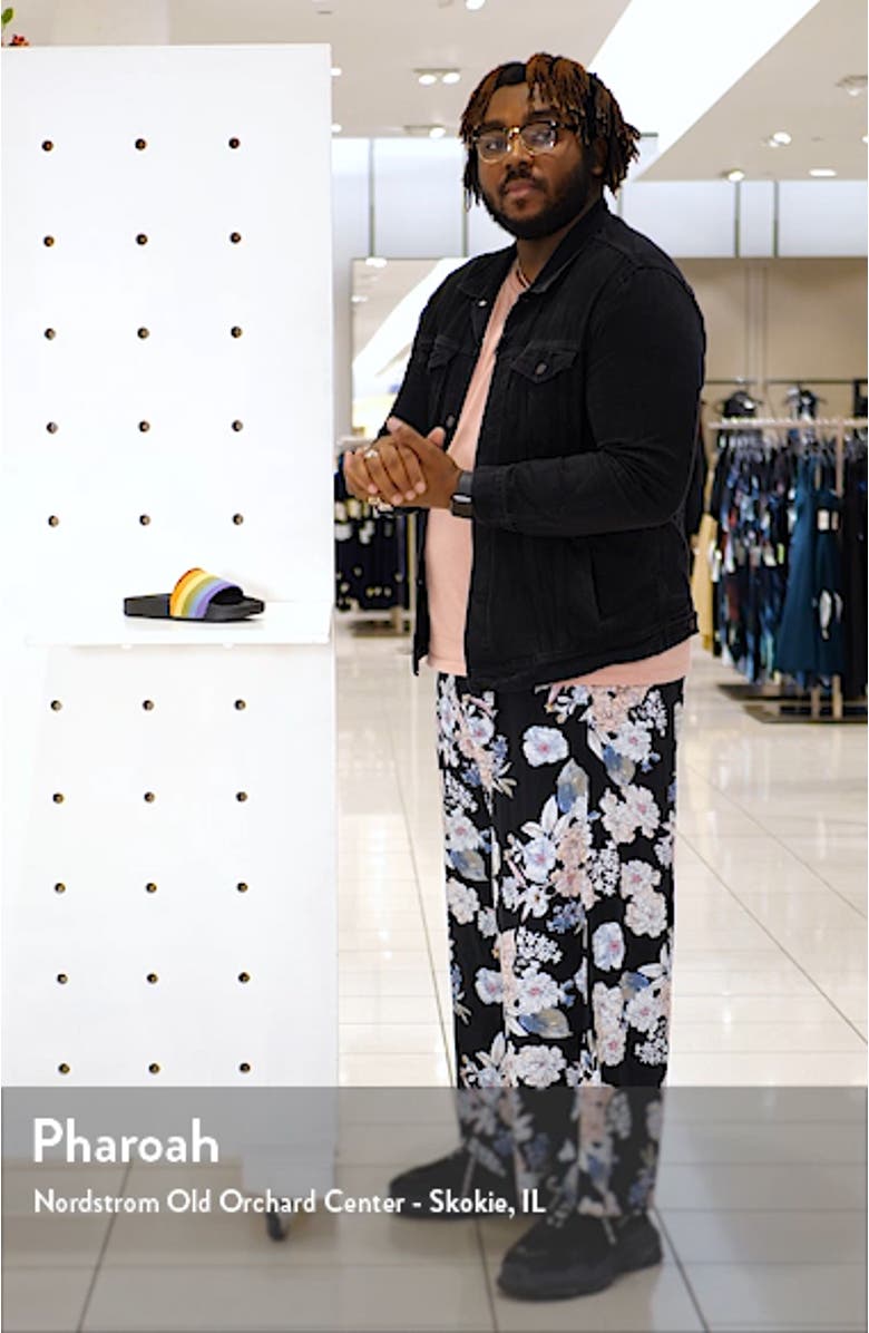 Rainbow Pride Slide Sandal, sales video thumbnail