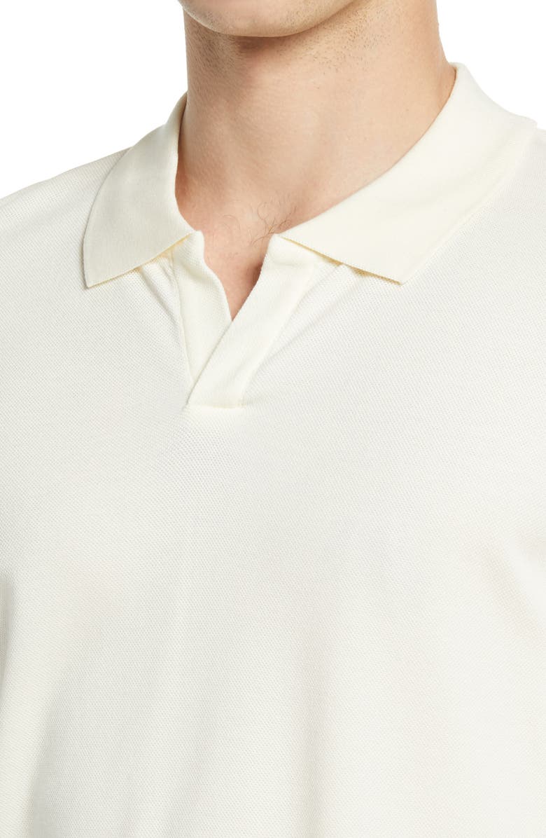 NN07 Paul 3463 Piqué Johnny Collar Polo, Alternate, color,