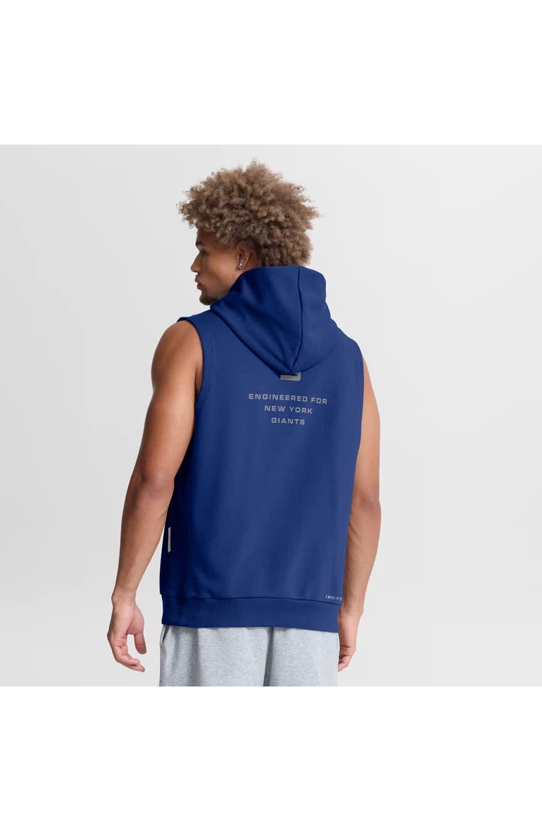 Nike Men's Nike Royal New York Giants Sideline Standard Issue Dri-FIT Sleeveless Hoodie, Alternate, color, Royal