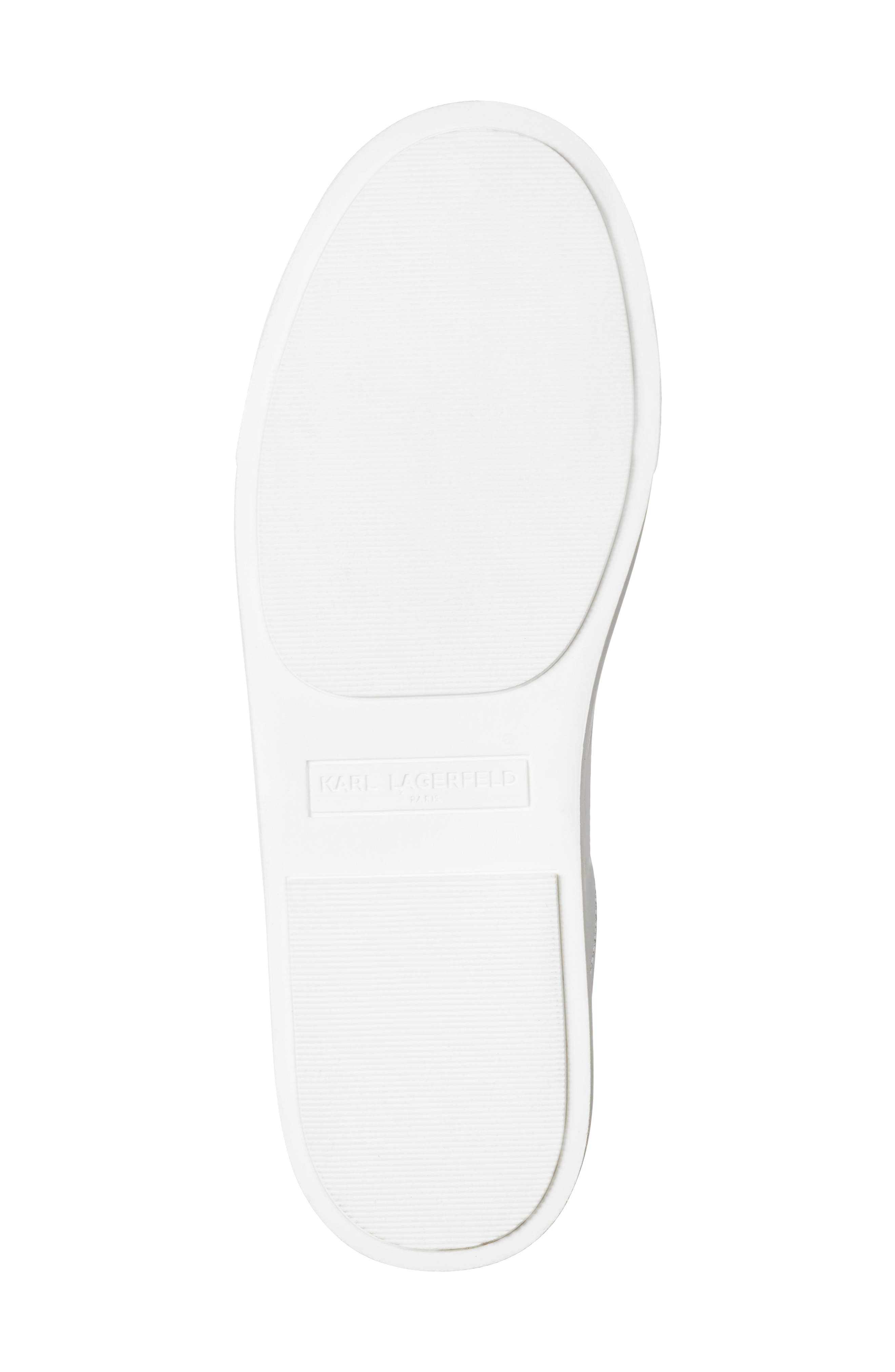 Canta Faux Leather Sneaker, Alternate, color, WHITE
