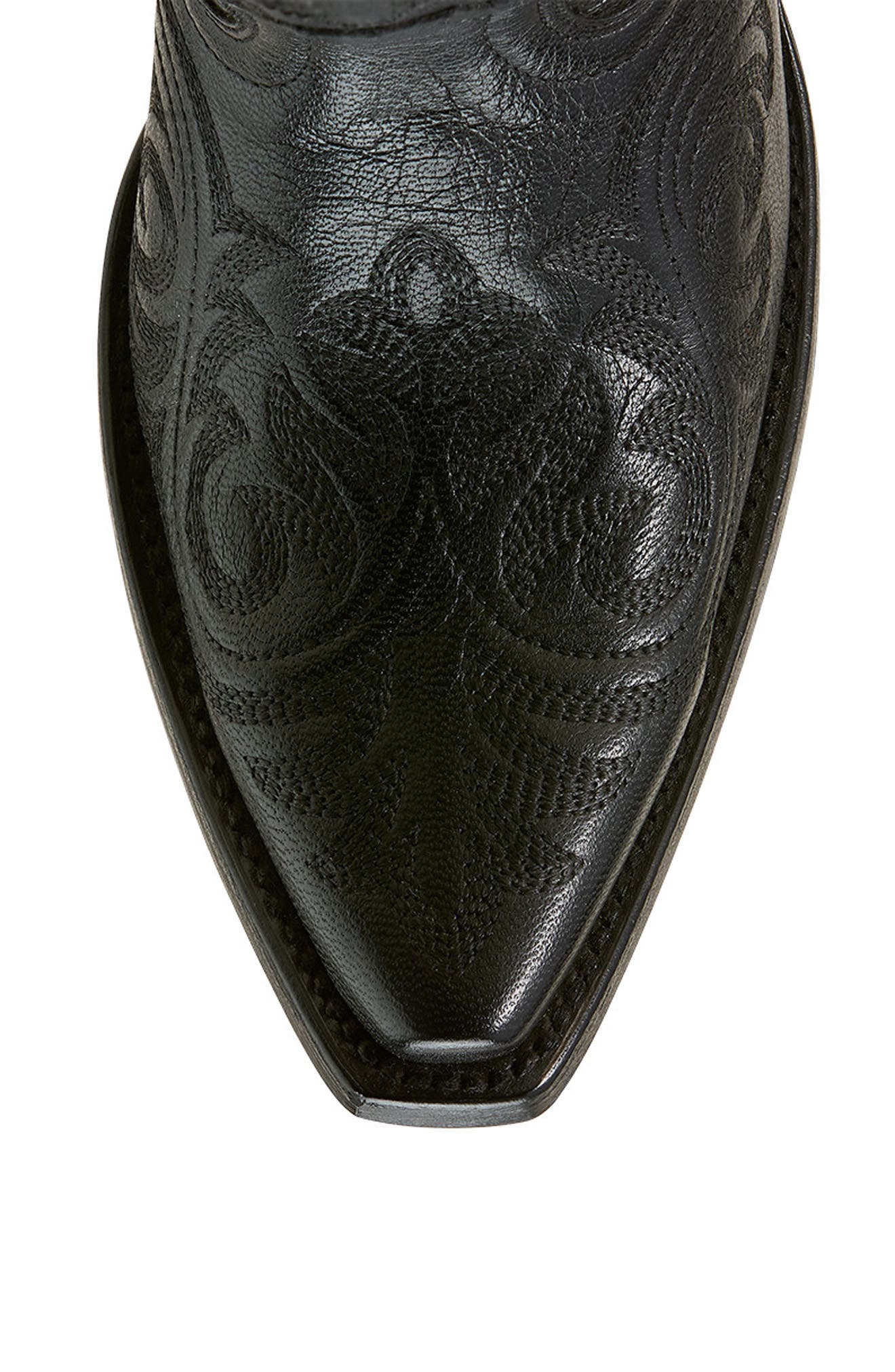 Amora Western Boot, Alternate, color, OBSIDIAN