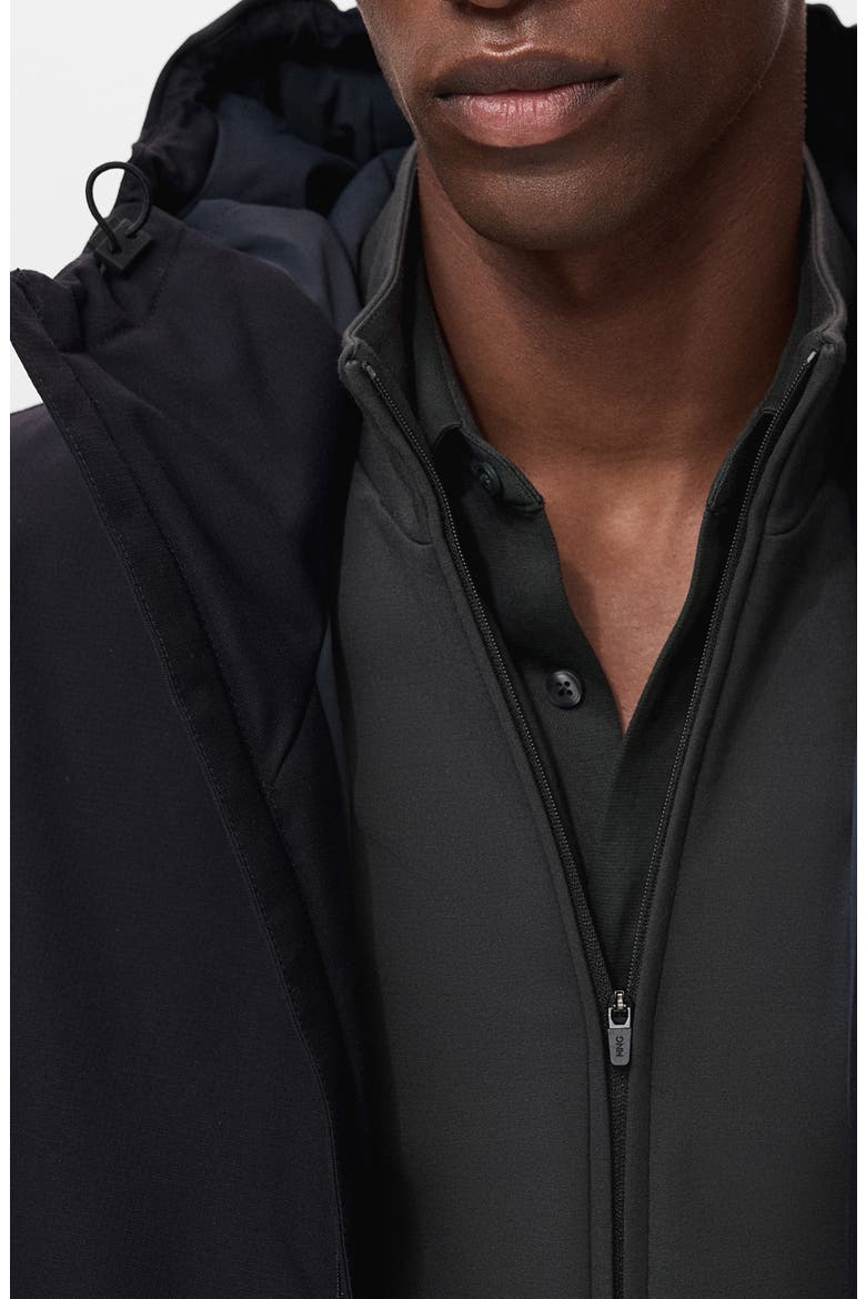 Water Repellent Packable Insulated Jacket, Alternate, color, NAVY