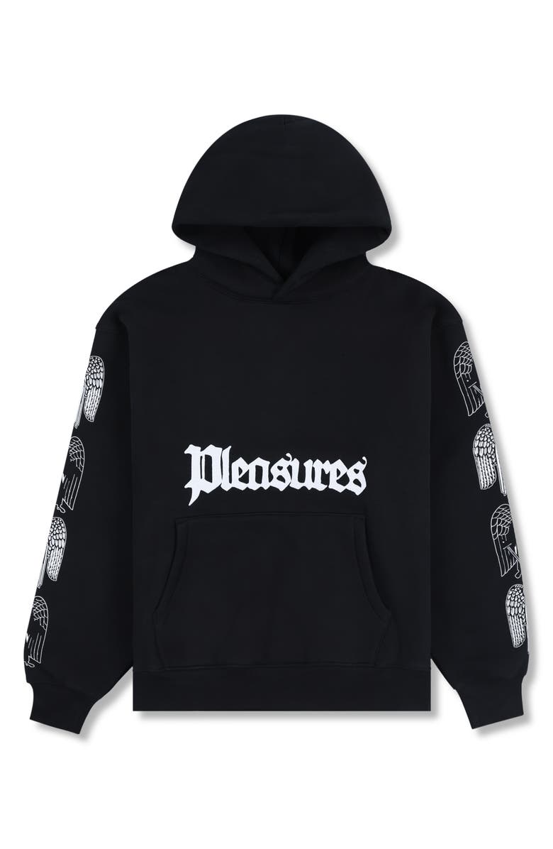 PLEASURES Angel & Demon Graphic Hoodie, Alternate, color,