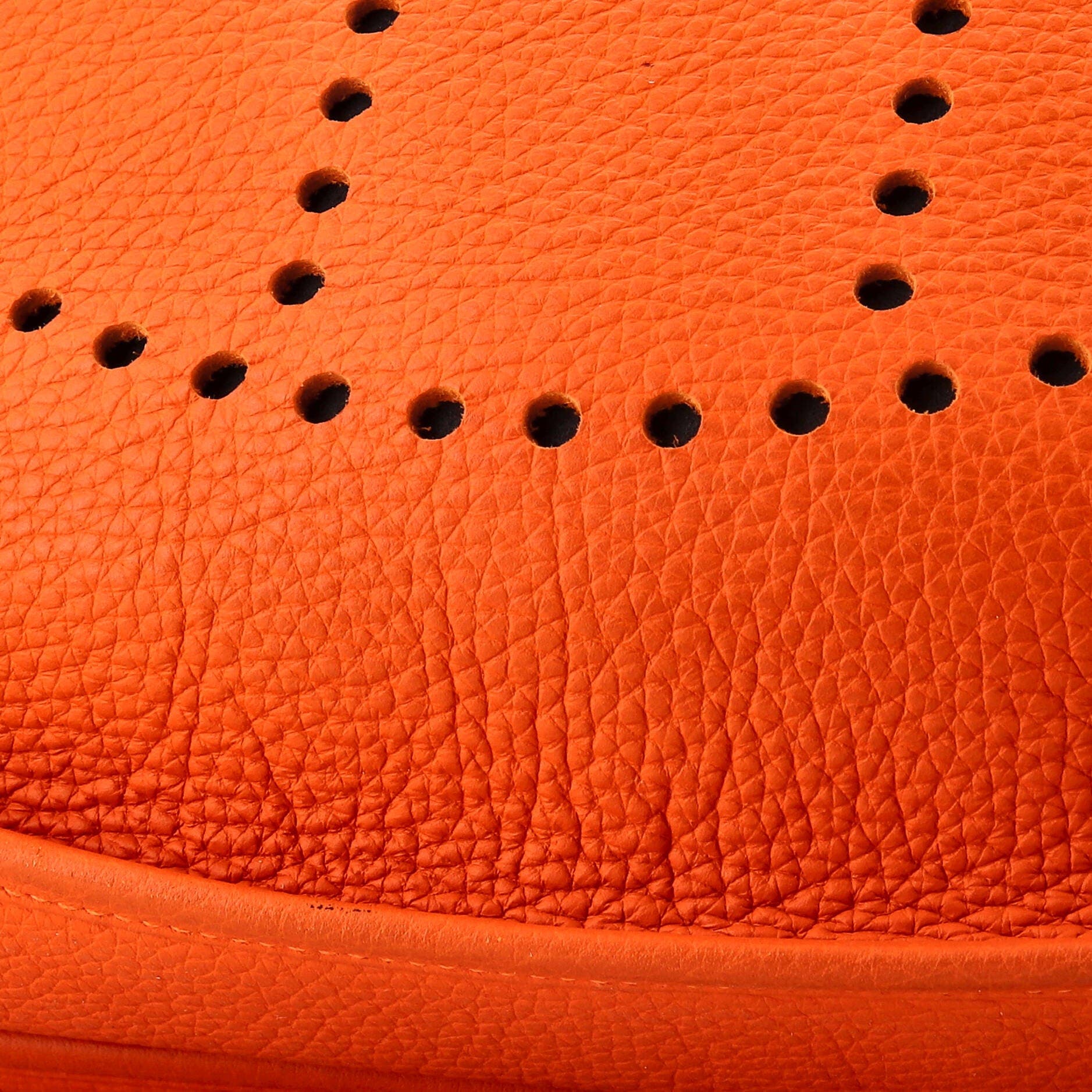 Pre-Owned Hermes Evelyne Bag Gen III Clemence GM, Alternate, color, Orange H