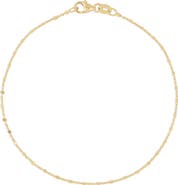 Bony Levy 14K Gold Cube Station Bracelet