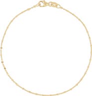 Bony Levy 14K Gold Cube Station Bracelet