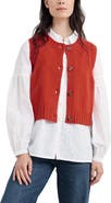 Seasalt Cornwall Derwenn Merino Wool Blend Sweater Vest