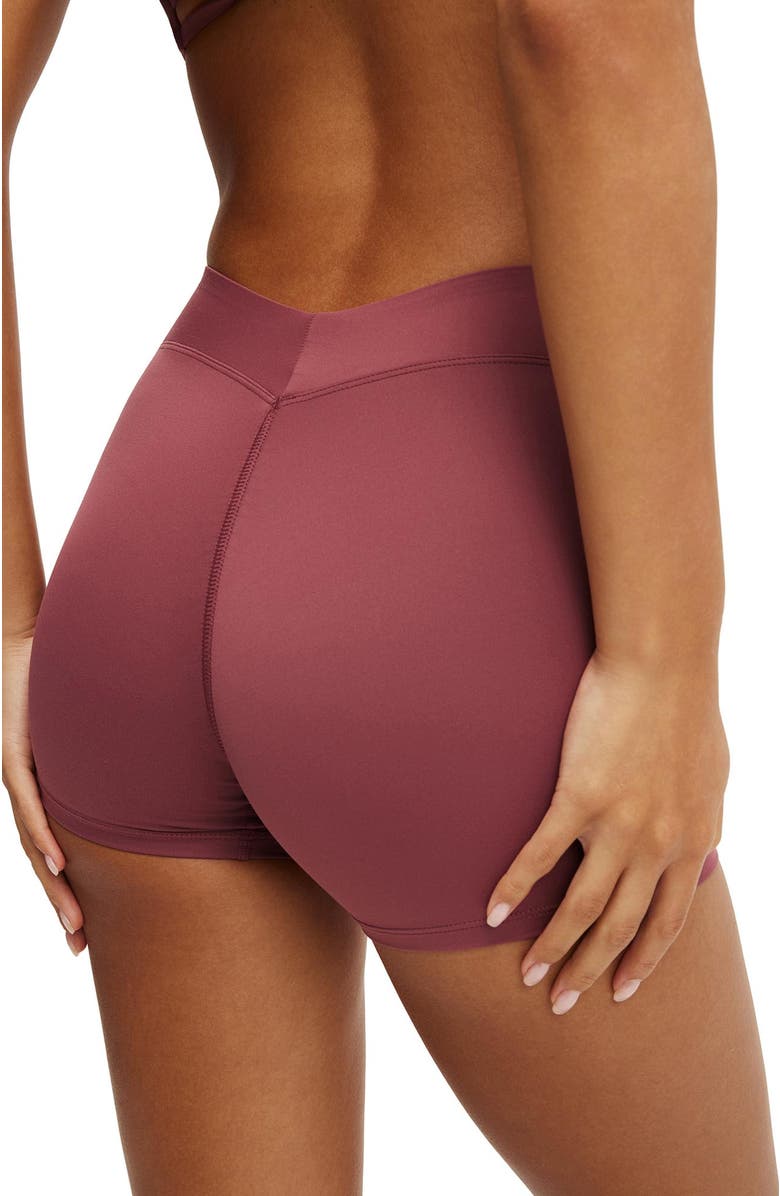 COTTON ON BODY Women's Active Ultra Luxe Invisible Scrunch V Shortie Short, Alternate, color, Dusty Rose