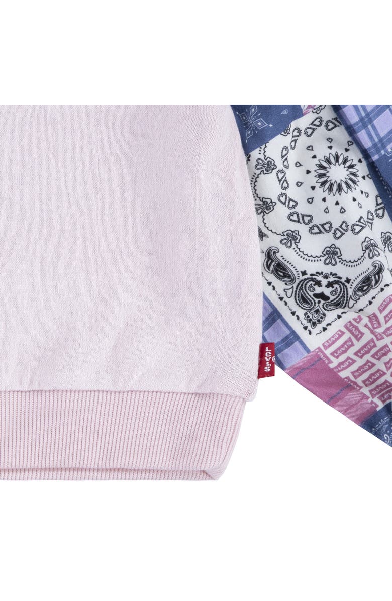 Levi's Patchwork Pullover & Flare Leggings Set, Alternate, color,