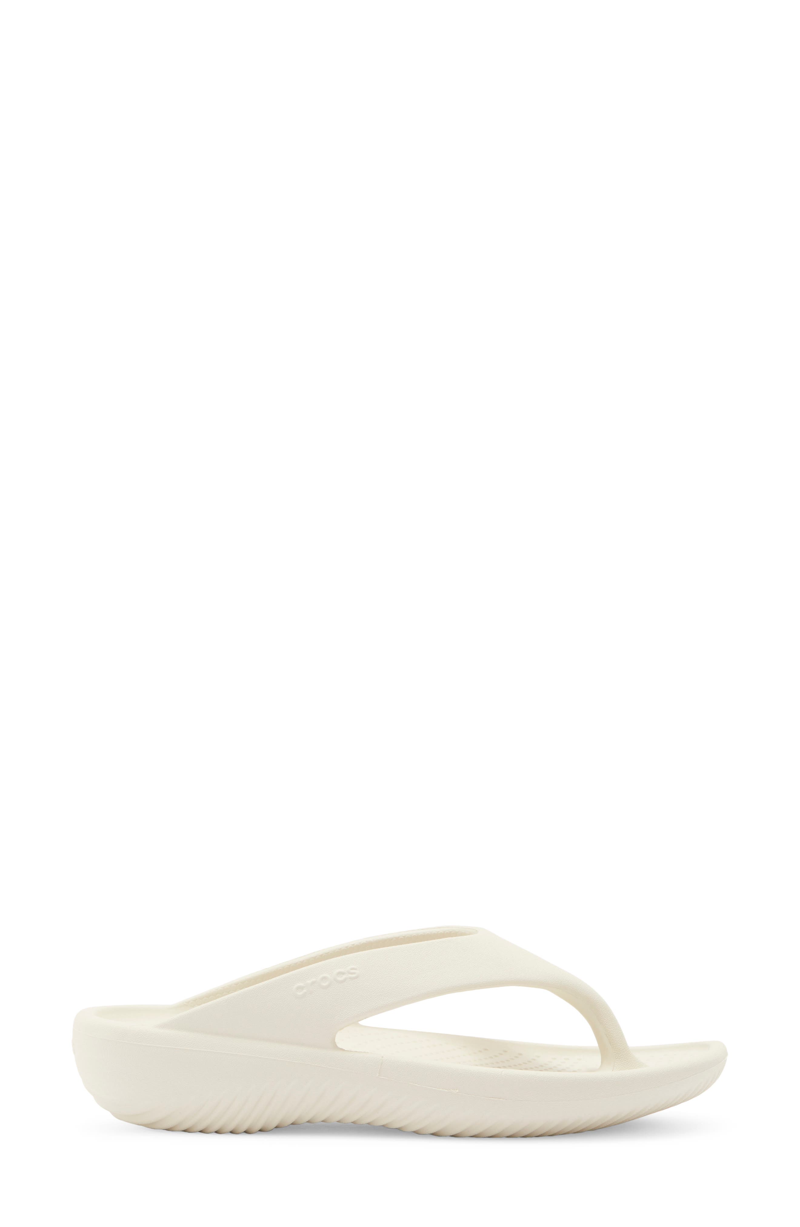 CROCS Mellow Recovery Flip Flop Sandal, Alternate, color, Stucco