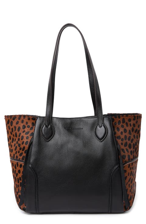 Genuine Calf Hair Detail Chelsea Tote