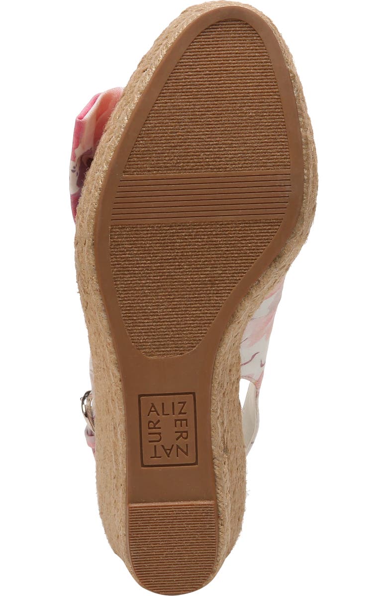 Naturalizer Bettina Slingback Espadrille Wedge Sandal, Alternate, color,