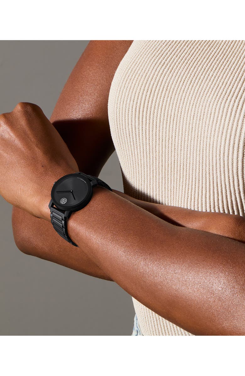 Movado Bold Evolution 2.0 Bracelet Watch, 34mm, Alternate, color, Black