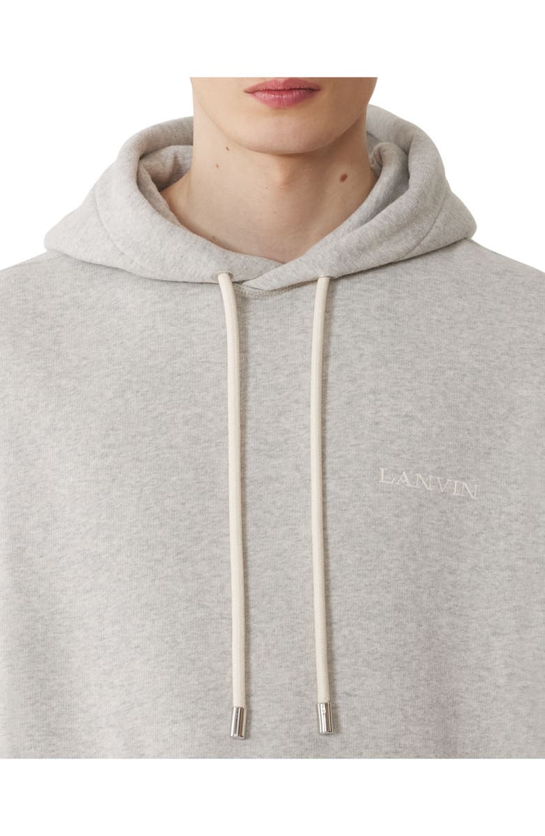 Lanvin Cotton Fleece And Cashmere Hoodie, Alternate, color, 