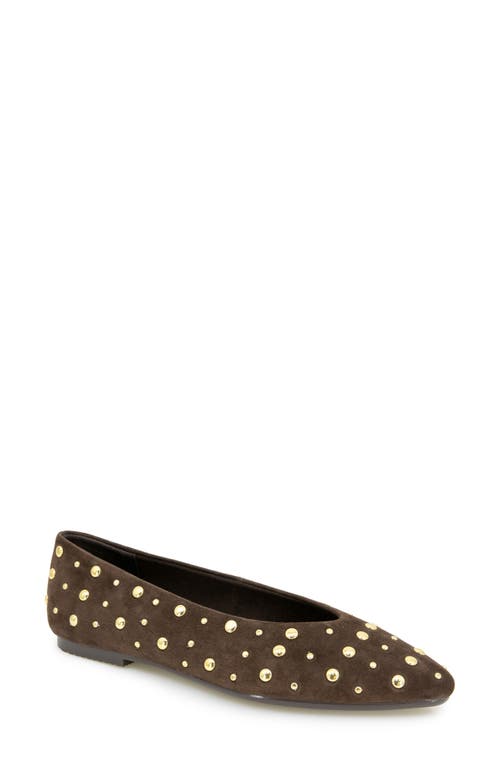 Splendid Latouche Stud Flat In Brown