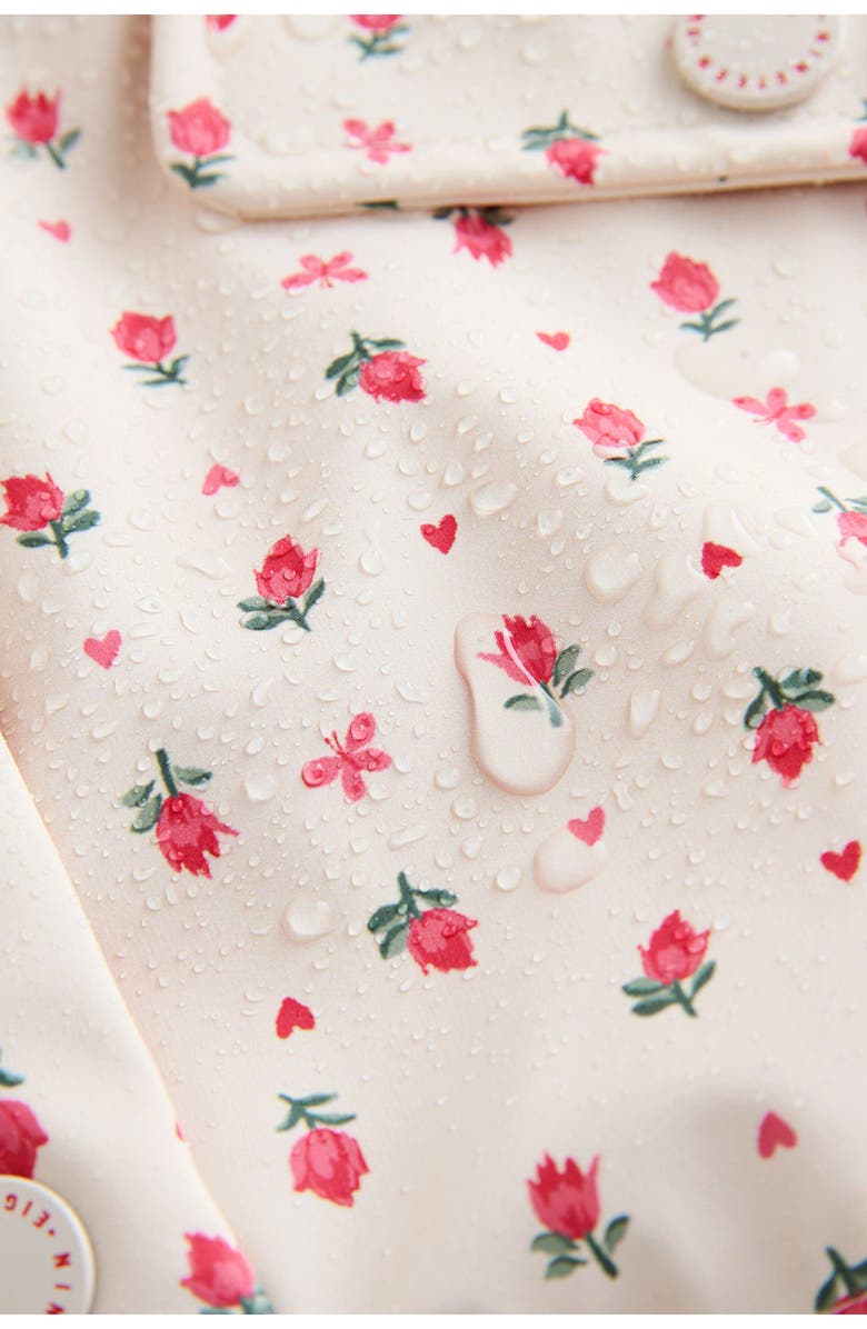 NEXT Kids' Print Waterproof Hooded Jacket, Alternate, color, Neutral