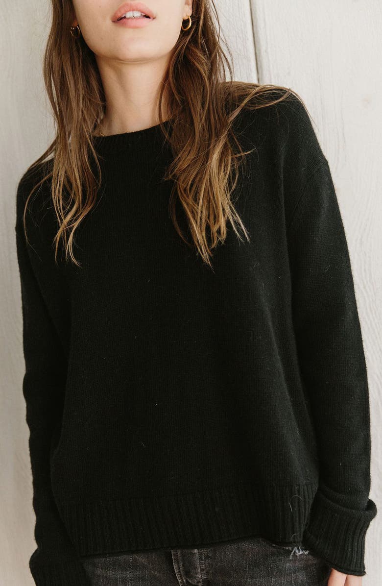 Jenni Kayne Everyday Wool & Cashmere Blend Sweater, Alternate, color, 