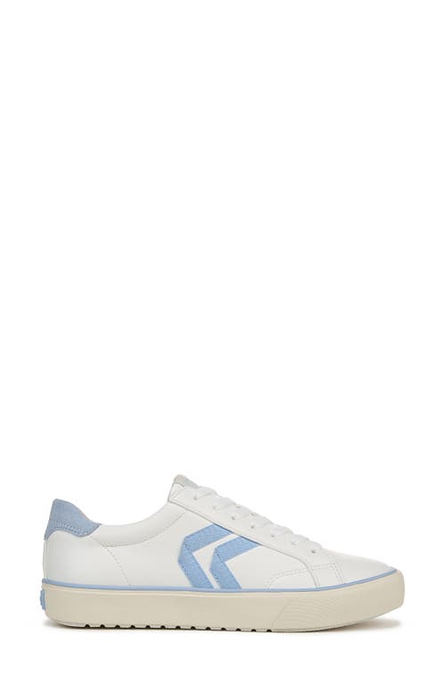 Shop Dr. Scholl's Offline Lace-up Sneaker In White/blue