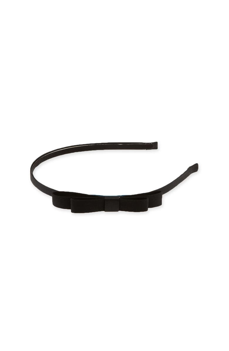Tasha 'Skinny Bow' Headband, Main, color, 