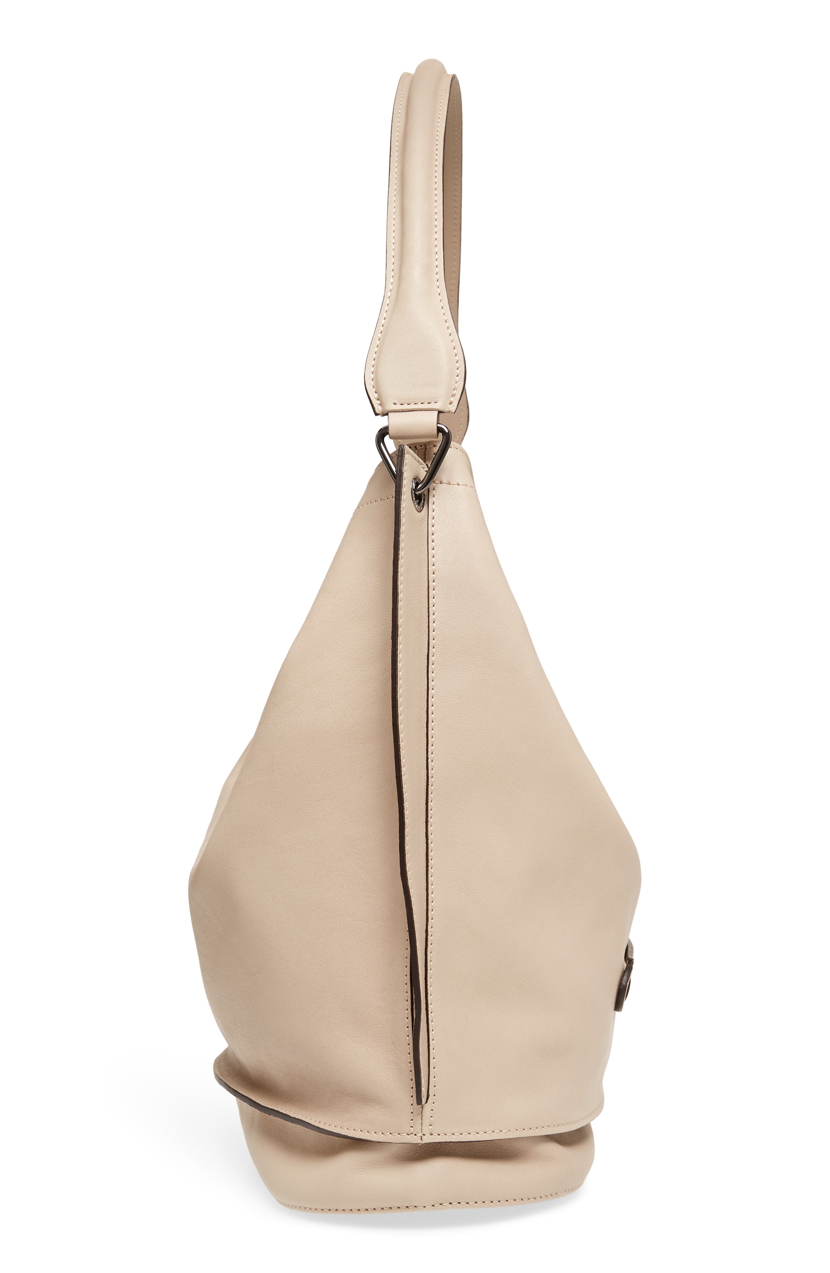 Longchamp '3D' Leather Hobo, Alternate, color, 