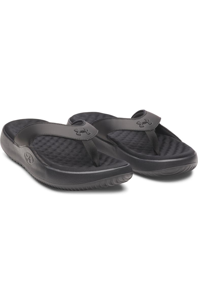 Under Armour UA Ignite Pro 8 Water Resistant Flip Flop, Main, color, Black