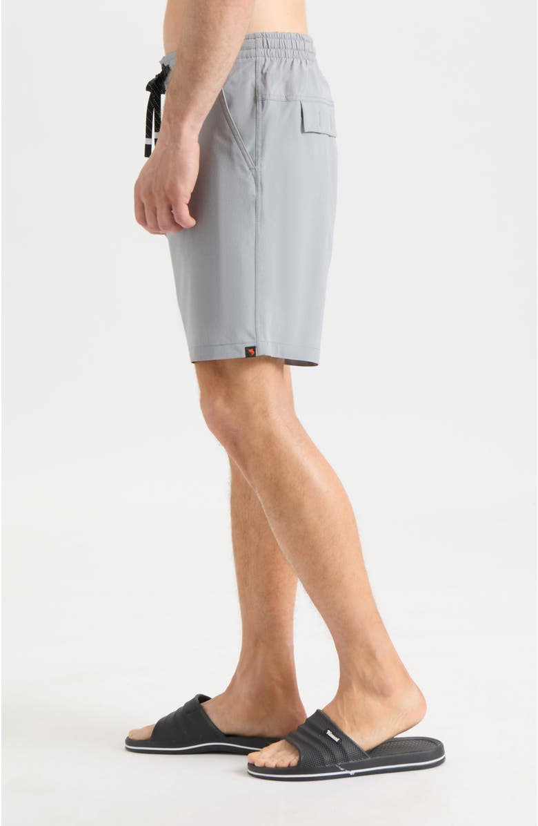 Salt Life Tournament Walking Short, Alternate, color, Heather Grey
