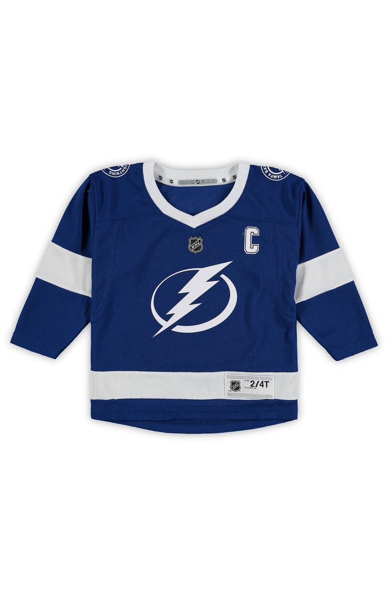 Outerstuff Toddler Steven Stamkos Blue Tampa Bay Lightning Replica Player Jersey, Alternate, color, 