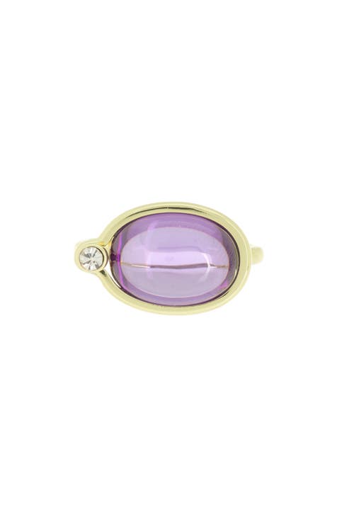 Cabochon Stone Ring