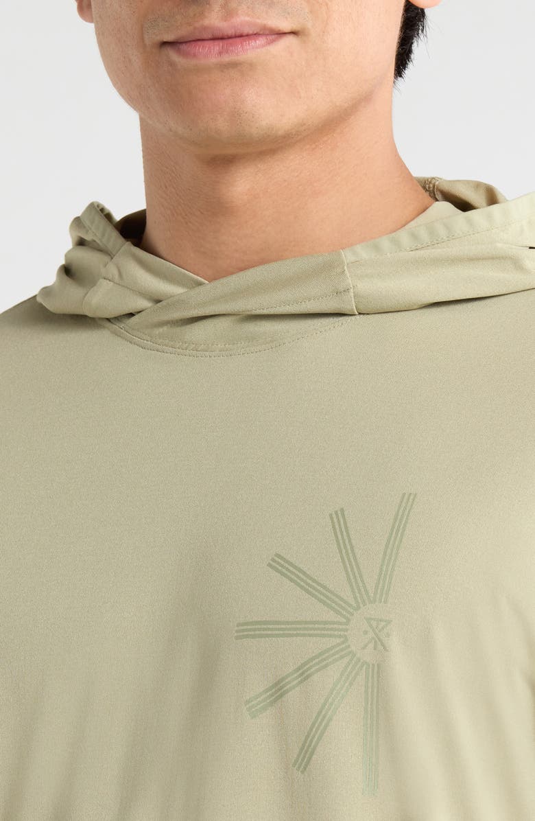 Roark Venture Lightweight UPF 50+ Hoodie, Alternate, color, Sage