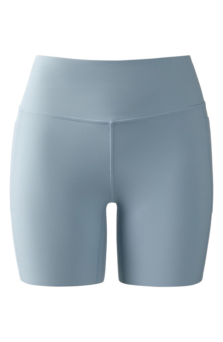 Rhone Revive Pocket Bike Shorts, Alternate, color, Blue Dawn