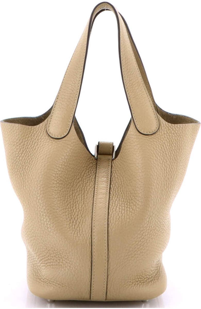 Pre-Owned Hermes Picotin Lock Bag Clemence PM, Alternate, color,