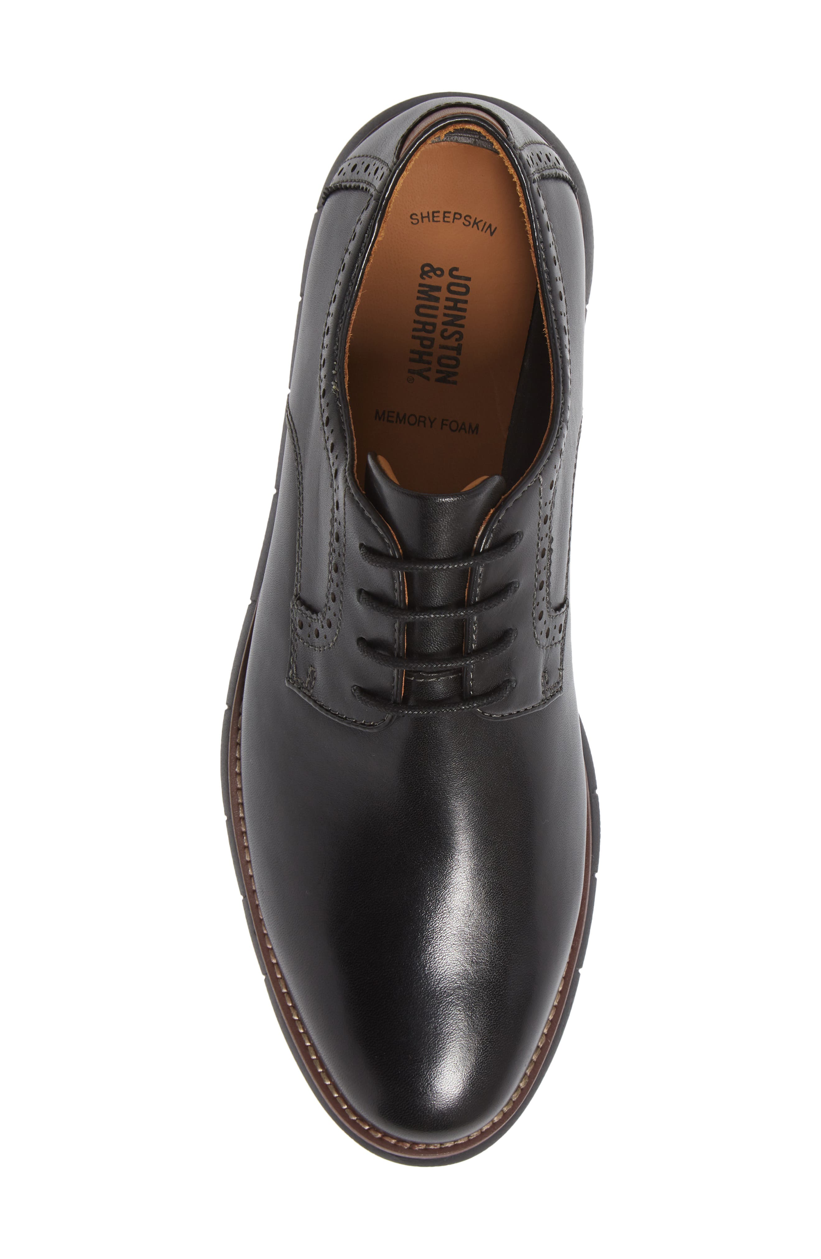Johnston & Murphy Holden Plain Toe Derby, Alternate, color, 